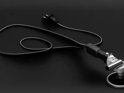 Sander  tool  Electric 3D model