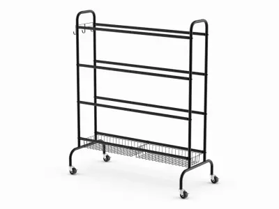  Vertical Basketball Storage Rack 