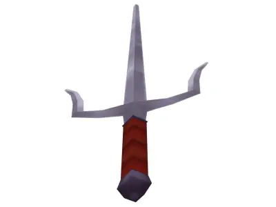 Sai Weapon - Hand Painted 3D model