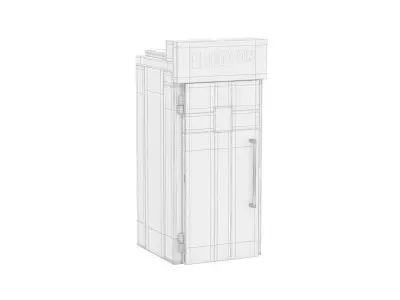 Doyon KDPR11 Knockdown Retarder Proofer Cabinet 3D model