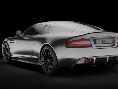 Aston Martin DB 9 3D model