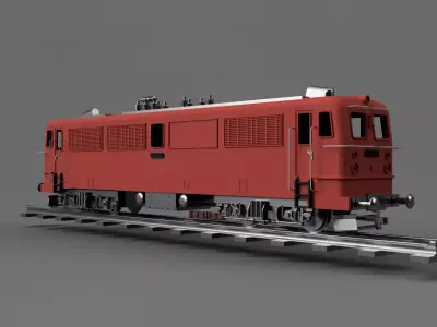 BR 211 E  Elektrolokomotive Spur G  3D print model
