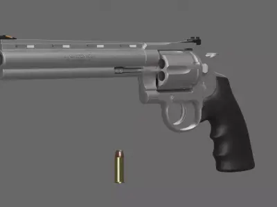 Anaconda 44 Magnum 3D model