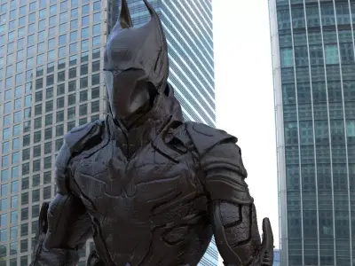 Batman Style Suit  3D model