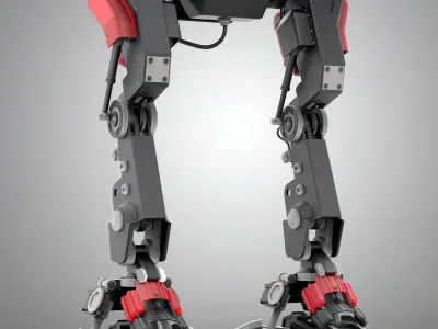 Battle Robot 3D model buy