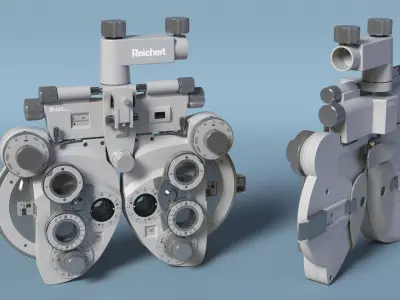 Buzz Optics Phoropter 3D model