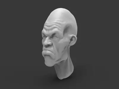 Big Head 3D model