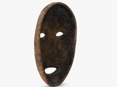  African Congo Mask 6 