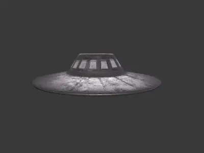 UFO Spaceship Low-poly 3D model purchase