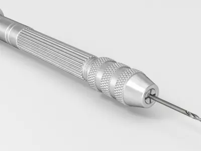 Hand drill 3D model purchase