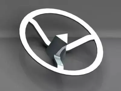 SteerIng WhEel In NX Free 3D model