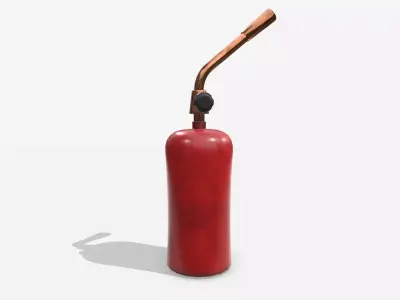 Cartoon BlowTorch 3D model