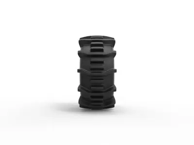 Offroad tire 19 Scale 1 to 25 3D print model