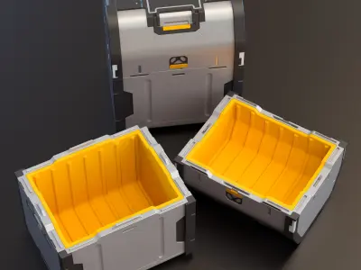 Sci-Fi case 3D model purchase