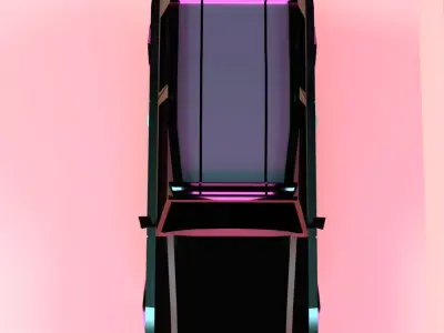 Only SUV car   low poly Low-poly 3D model