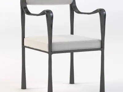 Bespoke Global Giac Chair 3D model