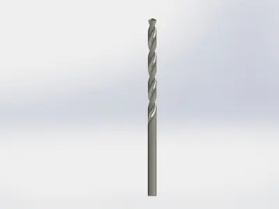 Drill Bit 3D model get