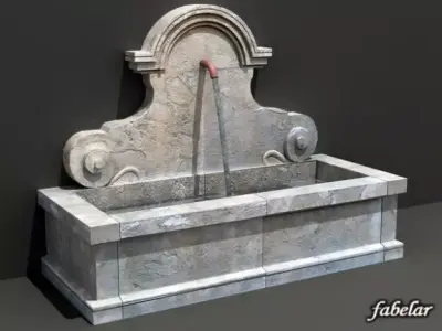Fountain 03 3D model