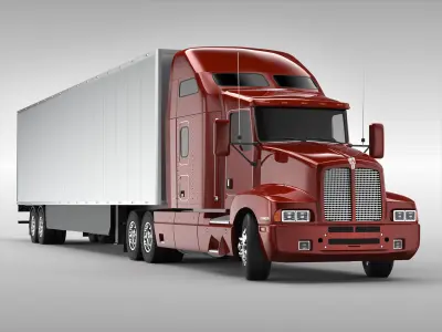 Kenworth T600 1985 - 2008 3D model