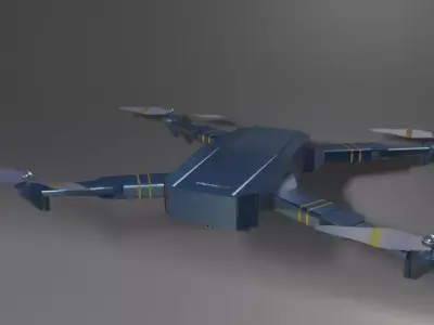 MAVIC PRO DJI DRONE  3D model