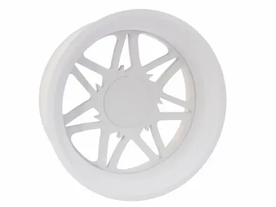Car allow wheel detailed 3d model  3D model