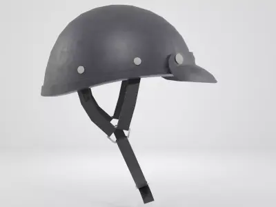 Safety Helmet Low-poly 3D model  Low-poly 3D model