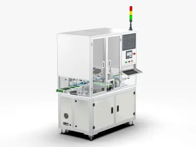 Automatic Soft Pack Battery Pack Measuring Machine 3D model