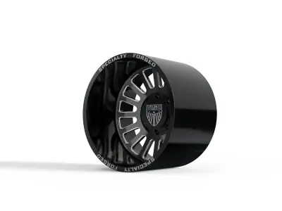 REAR SPECIALITY FORGED D004 WHEEL 3D MODEL 3D model