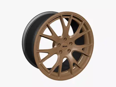 Rim Model wheel 3D model by ferterg