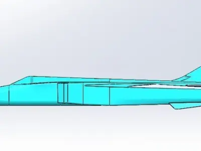 Sukhoi Su-24 3D model