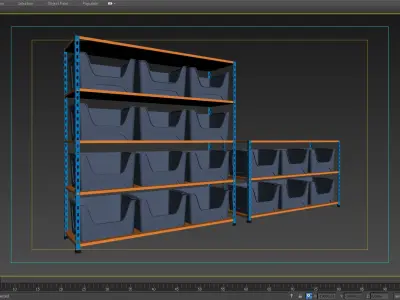 Shelf 3D model 21 3D model