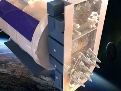 Satellite Glonass 3D model