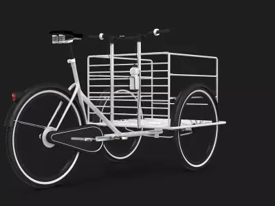 FKV Cargo Bicycle 3D model