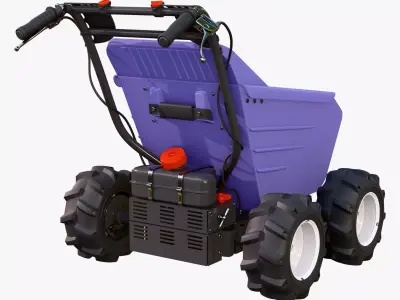Motorized Mini Dumper M1 3D model