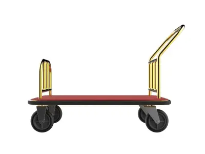 Hotel Trolley 04 3D model