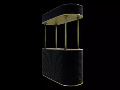 Food Carts 04 3D model