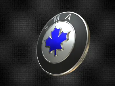 sma logo 3D model