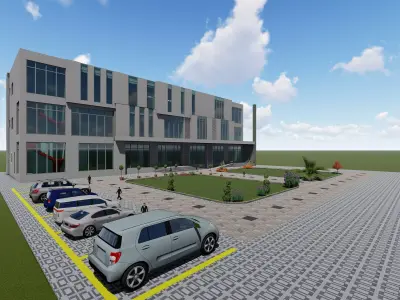 Office Buliding  Free 3D model