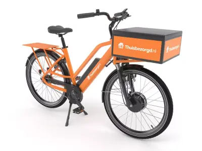 Just eat e-bike 3D model