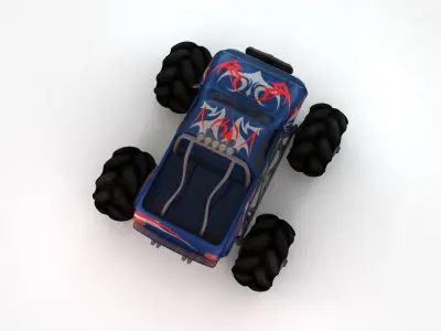 Monster Truck 3D model order