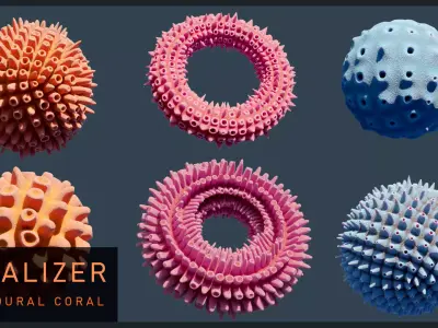 Coralizer Procedural Material Texture