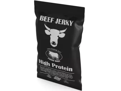 Dried meats Beef Jerky 3D model