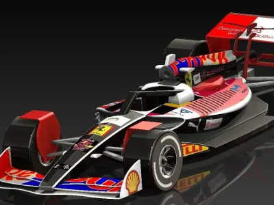 FORMULA 1 CAR Free 3D print model