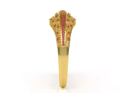 Art Deco Bracelet 49 3D print model