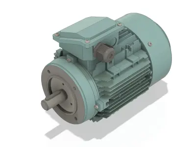 3 Phase AC induction motors - Frame size 90L 3D model