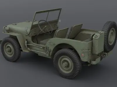 Overland Truck - Jeep 3D model