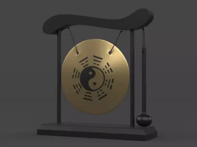 Table Gong 3D model