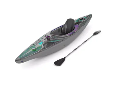Kayak 3D model