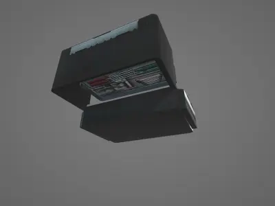 ArmorTool fender toolbox Low-poly 3D model