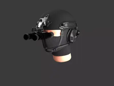 FAST Helmet 3D model